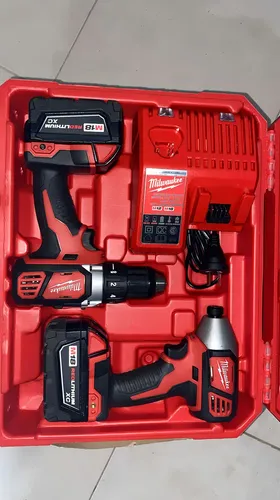 Combo Taladro Atornillador Impacto 18v Milwaukee 2691-259a