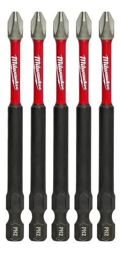 Puntas Ph2 Phillips Alto Impacto 3 1/2  Milwaukee 4832-4564