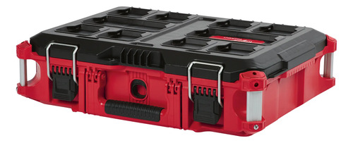 Combo 5 Cajas Carro Porta Herramientas Milwaukee Packout Rojo