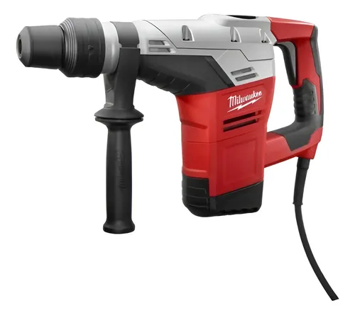 Rotomartillo Electroneumático Milwaukee 5317-59 Rojo 1100w Rojo Perforacion Hormigon Demolicion Mamposteria Energia Impacto Maletin Transporte Precision Obras Uso Profesional 50 Hz/60 Hz