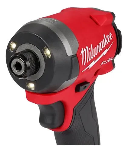 Combo Taladro Percutor+llave De Imacto Milwaukee 3697-259a C Rojo/negro