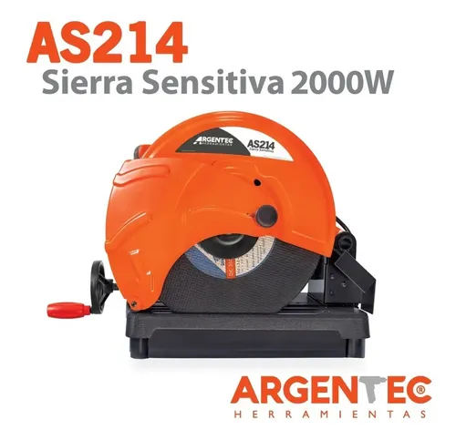 Sierra Sensitiva 355 Mm. Argentec As214 2000 Watts Naranja