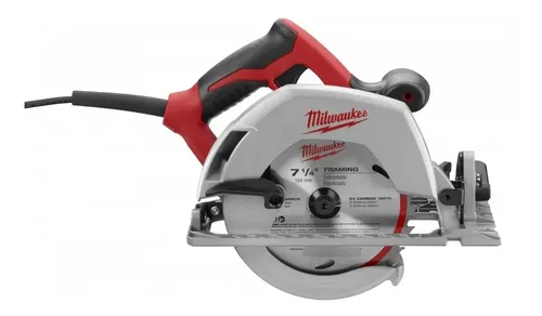 Sierra Circular Milwaukee 1600w 184mm 6430-59a 7 1/4 Color R Rojo 50 Hz/60 Hz