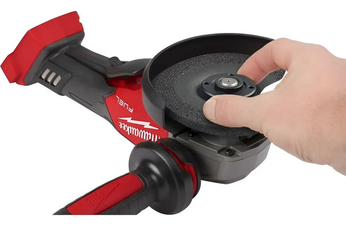 Amoladora 115/125mm Fuel Milwaukee Sin Bateria 2880-20 Rojo/negro