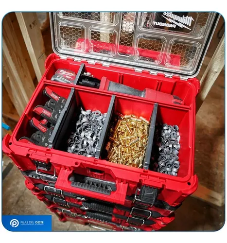 Caja De Herramientas Milwaukee Packout 4822 8432 Organizador Color Rojo