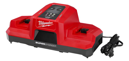 Cargador Dual Súper Rápido Milwaukee M18 48-59-1859a Forge