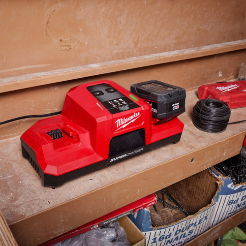 Cargador Dual Súper Rápido Milwaukee M18 48-59-1859a Forge