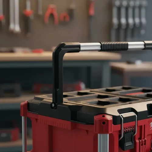Caja De Herramientas Packout Milwaukee 8425 Encastre Color R Rojo/negro