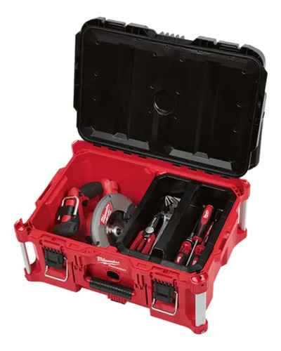 Caja De Herramientas Packout Milwaukee 8425 Encastre Color R Rojo/negro