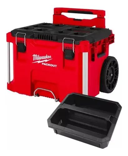 Carro De Herramientas Packout Milwaukee Con Ruedas 8427 Rojo Rojo