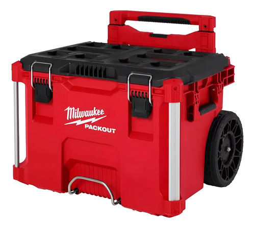 Carro De Herramientas Packout Milwaukee Con Ruedas 8427 Rojo Rojo