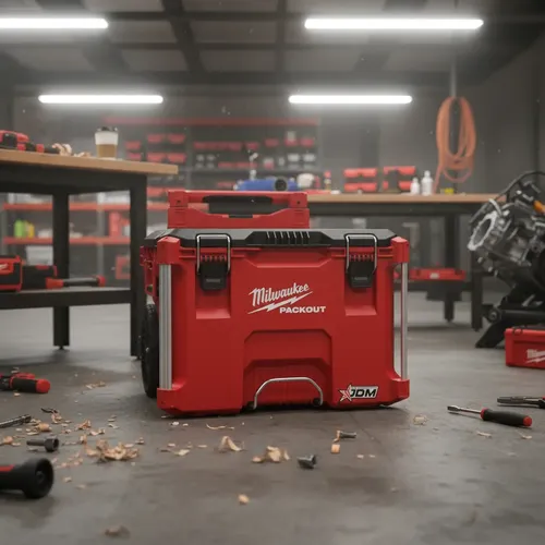 Carro De Herramientas Packout Milwaukee Con Ruedas 8427 Rojo Rojo