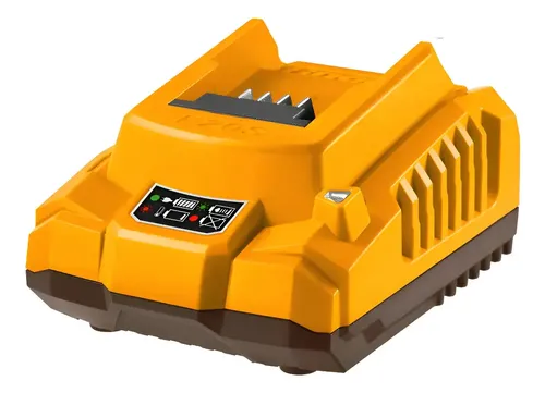 Taladro Atornillador Percutor Brushless 20v 2 Bat 66nm Ingco Naranja Claro 50/60hz
