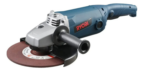 Amoladora Angular Ryobi 9 Pulgadas 2400w G233 Color Azul Azul Marino
