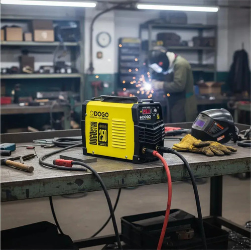 Soldadora Inverter Dogo 250 Dog50047 Amp Mma Igbt Profesiona Amarillo