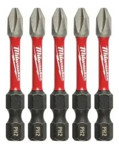 Set 250 Un Puntas Ph2 50mm Alto Impacto Milwaukee 4832-4262