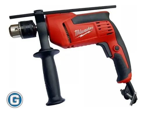 Taladro Percutor 13 Mm Atornillador Milwaukee 5374-59a 680w Rojo/negro 50 Hz
