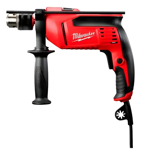 Taladro Percutor 13 Mm Atornillador Milwaukee 5374-59a 680w Rojo/negro 50 Hz