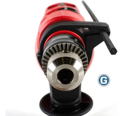 Taladro Percutor 13 Mm Atornillador Milwaukee 5374-59a 680w Rojo/negro 50 Hz