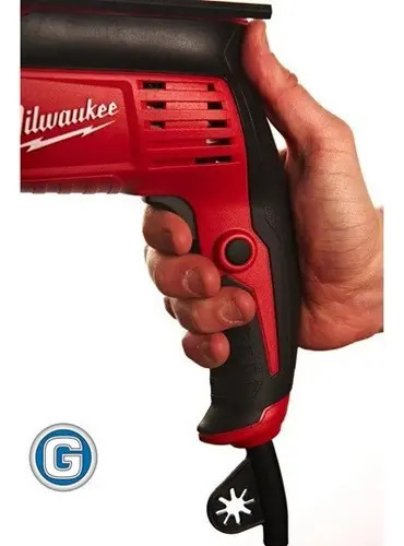 Taladro Percutor 13 Mm Atornillador Milwaukee 5374-59a 680w Rojo/negro 50 Hz