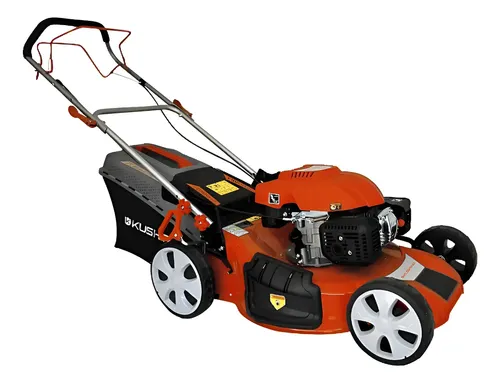 Cortadora Césped Kushiro K18ap Motor Potente Jardín Naranja Nafta Manual Jardín Césped Clubes Cuatro Tiempos Grama Bahiana