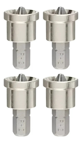 Punta Fijador Tornillo Ph2 Blister X4 Tope Durlock Milwaukee