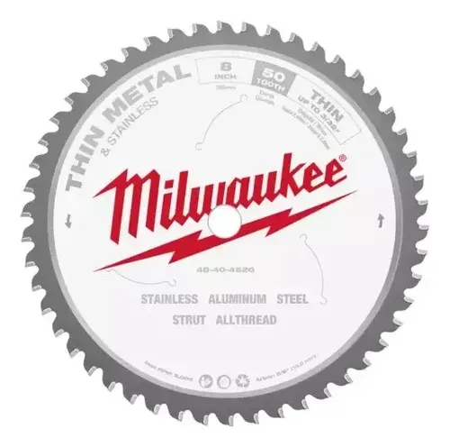 Disco De Sierra  Metal Fino Milwaukee 8  50d. 48-40-4520