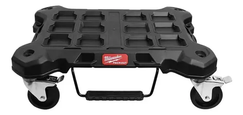Milwaukee Packout Plataforma Dolly Base Rodante 48-22-8410 Color Negro
