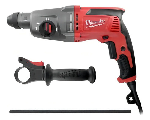 Rotomartillo Milwaukee  800w Sds Plus Taladro 2,4j 5485 Rojo Rojo