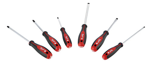 Destornillador Milwaukee 6 Piezas 48-22-2706 Punta Magnetica