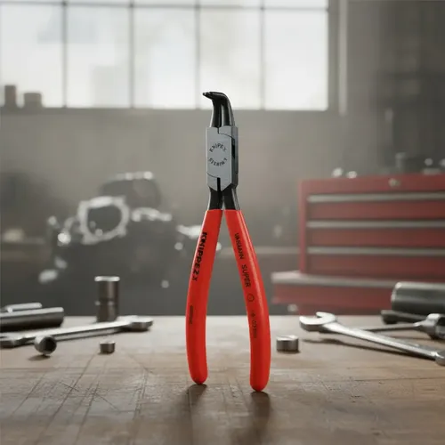 Pinza Seeger Cerrar Interior Curva 90º 12-25mm Knipex Aleman