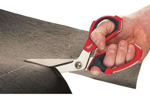 Tijera De Mano Sastre Milwaukee 48-22-4046 230mm Costura Rojo