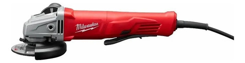 Amoladora Angular Milwaukee 115 Mm De 1250 W Con Arranque Progresivo Rojo 50 Hz/60 Hz