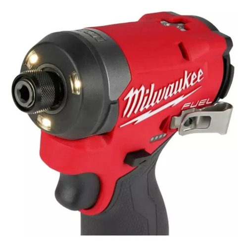 Milwaukee 3453-20 Atornillador De Impacto M12 Fuel 3ra Gen. Color Rojo