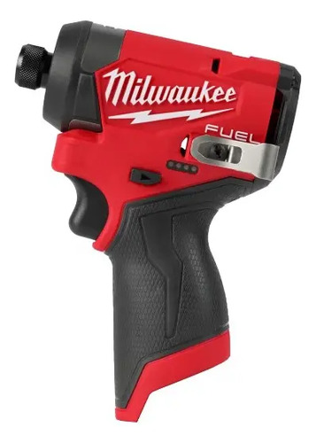 Milwaukee 3453-20 Atornillador De Impacto M12 Fuel 3ra Gen. Color Rojo