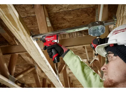 Milwaukee 3453-20 Atornillador De Impacto M12 Fuel 3ra Gen. Color Rojo
