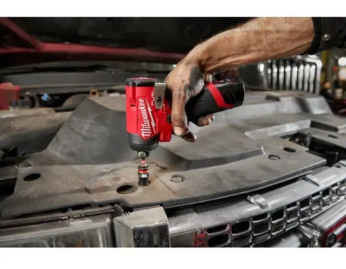 Milwaukee 3453-20 Atornillador De Impacto M12 Fuel 3ra Gen. Color Rojo
