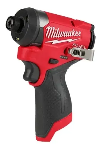 Milwaukee 3453-20 Atornillador De Impacto M12 Fuel 3ra Gen. Color Rojo
