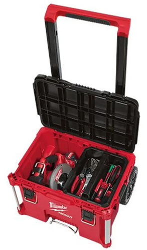 Carro De Herramientas Milwaukee 4822-8427 4822-8425 Packout Rojo
