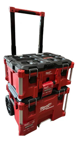 Carro De Herramientas Milwaukee 4822-8427 4822-8425 Packout Rojo