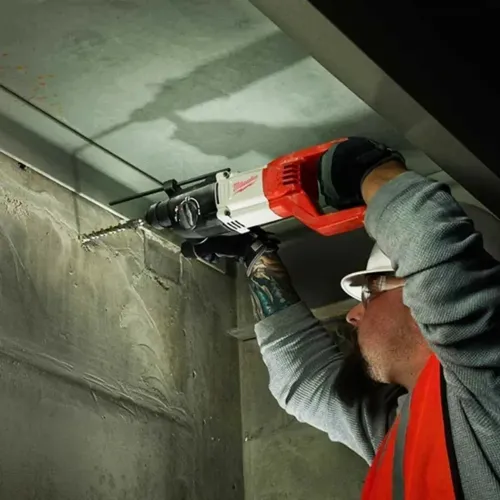 Rotomartillo Electroneumático Milwaukee 5262-59 Rojo, Negro Y Gris Frecuencia De 50hz/60hz Con 800w De Potencia Rojo/negro/gris 50 Hz/60 Hz