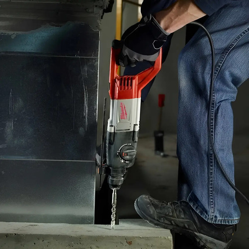 Rotomartillo Electroneumático Milwaukee 5262-59 Rojo, Negro Y Gris Frecuencia De 50hz/60hz Con 800w De Potencia Rojo/negro/gris 50 Hz/60 Hz