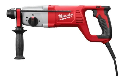 Rotomartillo Electroneumático Milwaukee 5262-59 Rojo, Negro Y Gris Frecuencia De 50hz/60hz Con 800w De Potencia Rojo/negro/gris 50 Hz/60 Hz