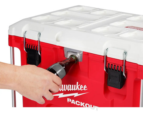 Packout Conservadora Milwaukee 48-22-8462 - 37,9 Litros Rojo Rojo