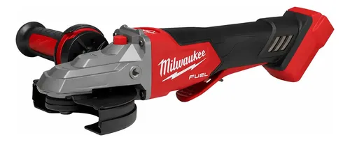 Amoladora M18 115mm Cabeza Plana Milwaukee 2886-20 Sin Bat Rojo 50 Hz 60 Hz