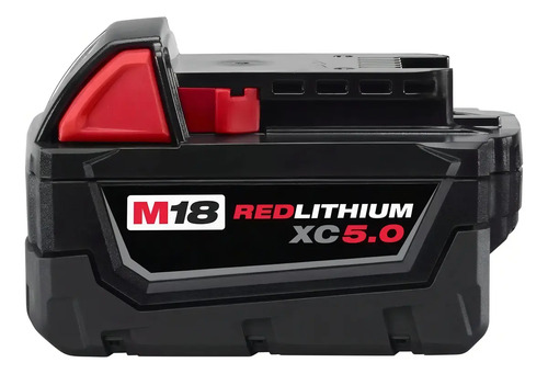 Batería De Litio 18v 5,0 Ah Milwaukee M18 Red Lithium Xc 5.0