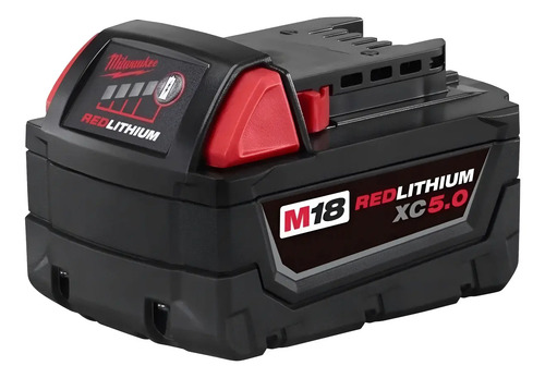 Batería De Litio 18v 5,0 Ah Milwaukee M18 Red Lithium Xc 5.0