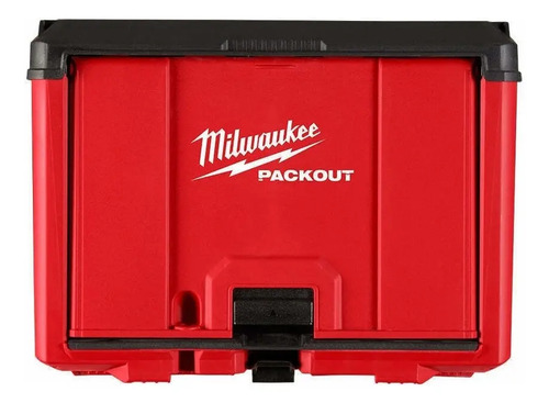 Caja Modular Con Puerta Frontal Milwaukee Packout 48-22-8445 Color Rojo