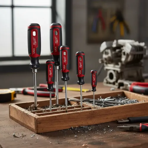 Set 6 Destornilladores Milwaukee Profesional Mt200-6 Premium