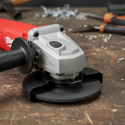 Amoladora Milwaukee 115mm 6142-59a 1250 w Rojo 50 Hz 60 Hz